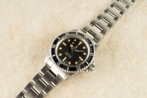 5513 Submariner (Maxi MKIV with wonderful patina / t19 superdomed / MK3 inlay) – Bild 4