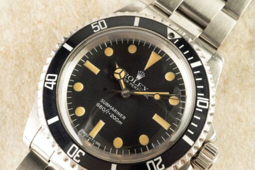 5513 Submariner (Maxi MKIV with wonderful patina / t19 superdomed / MK3 inlay) – Bild 5