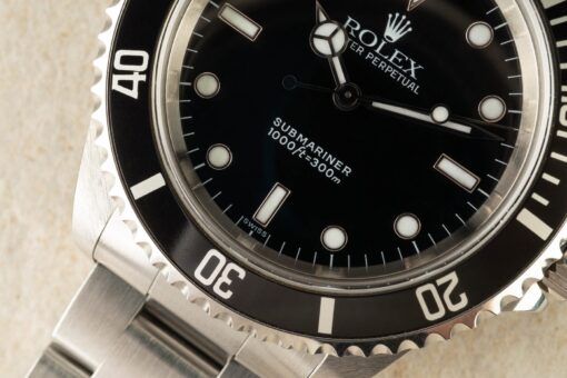 14060 Submariner No Date (SWISS only dial / unpolished / caseback sticker / box and papers) - Image 7