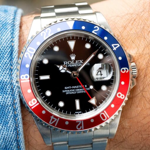 16710 GMT-Master II (SWISS only dial / full set / pepsi inlay)