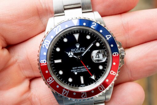 16710 GMT-Master II (SWISS only dial / full set / pepsi inlay) – Bild 2
