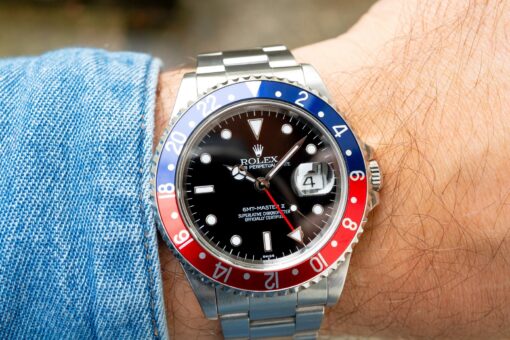 16710 GMT-Master II (SWISS only dial / full set / pepsi inlay) – Bild 3