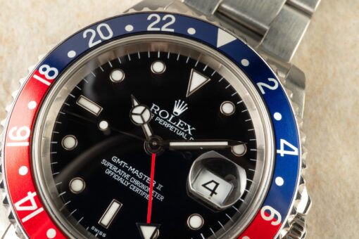16710 GMT-Master II (SWISS only dial / full set / pepsi inlay) – Bild 7
