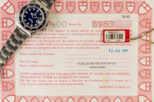 79190 Submariner Date (Blue dial / one of the last / full set and unpolished) – Bild 4