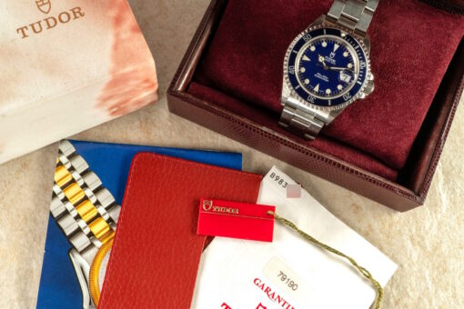 79190 Submariner Date (Blue dial / one of the last / full set and unpolished) – Bild 5