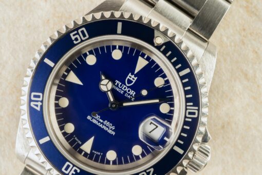 79190 Submariner Date (Blue dial / one of the last / full set and unpolished) – Bild 6
