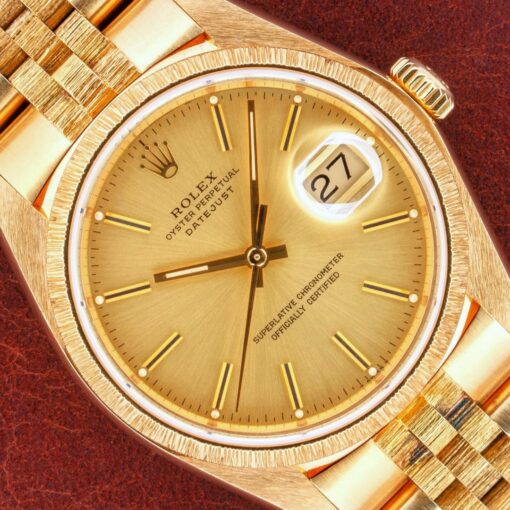 16078 Datejust (Bark finish / wonderful watch and full set / crazy bracelet)
