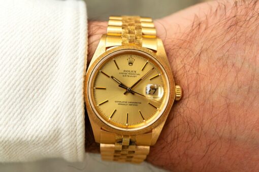 16078 Datejust (Bark finish / wonderful watch and full set / crazy bracelet) - Image 3