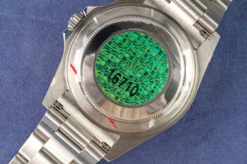 16710 GMT-Master II (new with full stickers / rectangular dial / super full set) – Bild 2