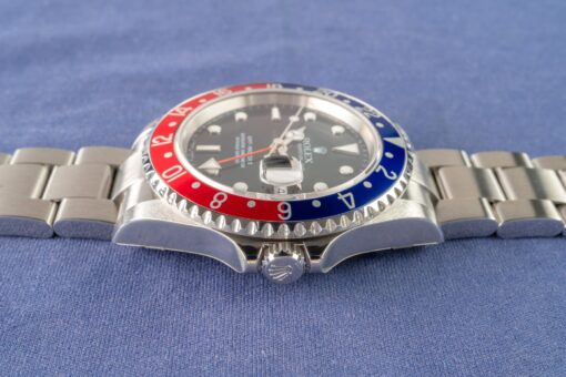 16710 GMT-Master II (new with full stickers / rectangular dial / super full set) – Bild 8