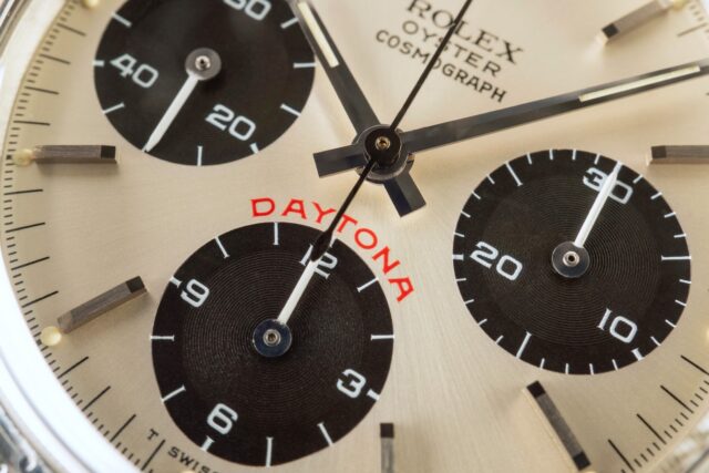 6265 Daytona (rare and beautiful BIG RED cream dial / from 1980) - Image 5