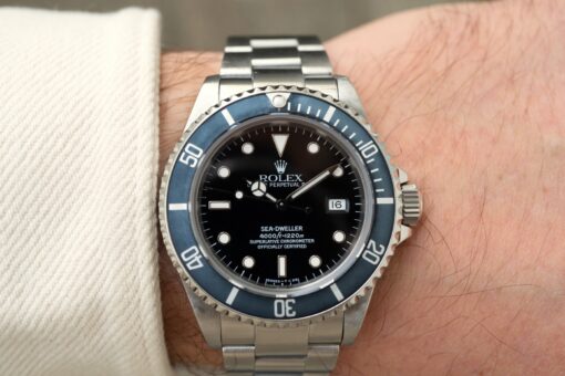 16600 Sea-Dweller (full set / unpolished / wonderful vintage) – Bild 2