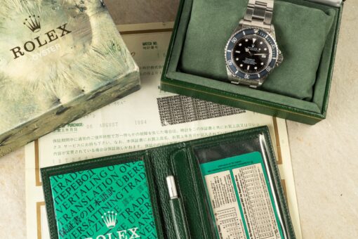 16600 Sea-Dweller (full set / unpolished / wonderful vintage) – Bild 4