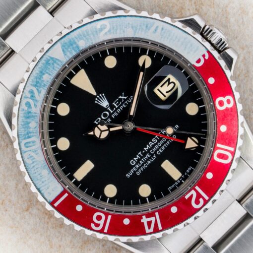 1675 GMT-Master (Maxi MKV Maxi dial / redback inlay / watch from 1972)