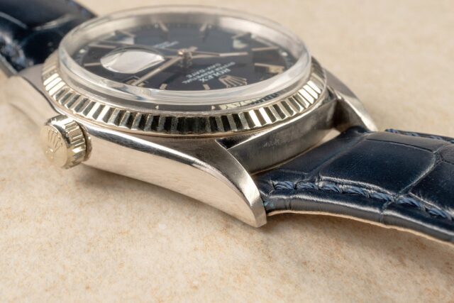 1803 Day-Date (white gold / wonderful blue sunray dial) – Bild 6