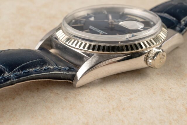 1803 Day-Date (white gold / wonderful blue sunray dial) – Bild 7