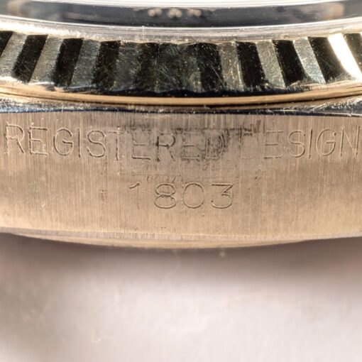 1803 Day-Date (white gold / wonderful blue sunray dial) - Image 9