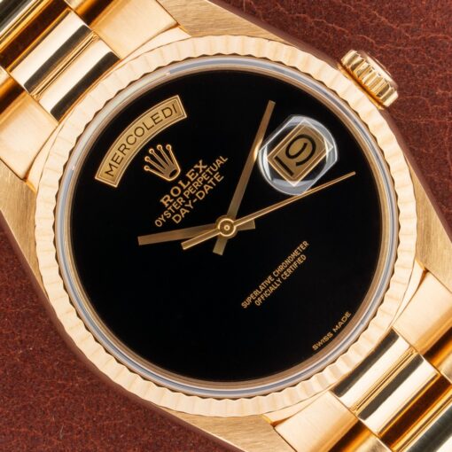 18238 Day-Date (ONYX Dial / wonderful condition / full set)