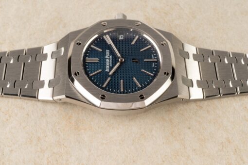 15202ST Royal Oak (blue dial / full set / detailed documents) – Bild 10