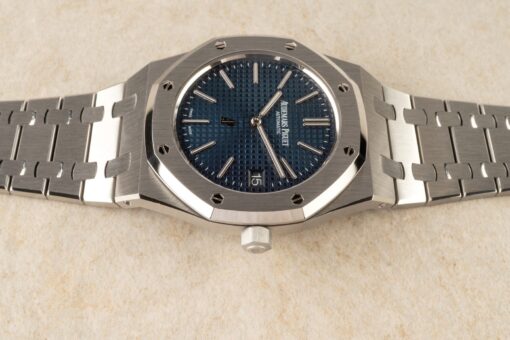 15202ST Royal Oak (blue dial / full set / detailed documents) – Bild 11
