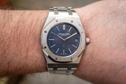 15202ST Royal Oak (blue dial / full set / detailed documents) – Bild 2