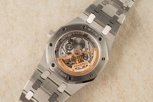 15202ST Royal Oak (blue dial / full set / detailed documents) – Bild 9