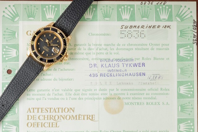 1680/8 Submariner Date (black nipple dial / full set Germany LC100 / cool provenance) – Bild 4