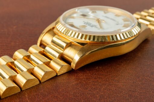 18238 Day-Date (Howlite or so called Marble dial / unpolished full set / top Day-Date) – Bild 10