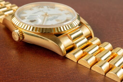 18238 Day-Date (Howlite or so called Marble dial / unpolished full set / top Day-Date) – Bild 11
