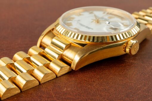 18238 Day-Date (Howlite or so called Marble dial / unpolished full set / top Day-Date) – Bild 12