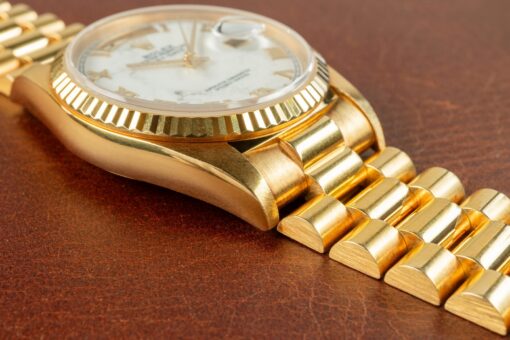 18238 Day-Date (Howlite or so called Marble dial / unpolished full set / top Day-Date) – Bild 9