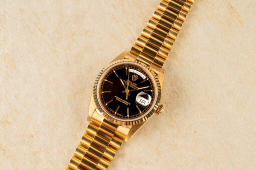 18238 Day-Date (Spanish Black / insane nice watch / perfect full set) - Image 6