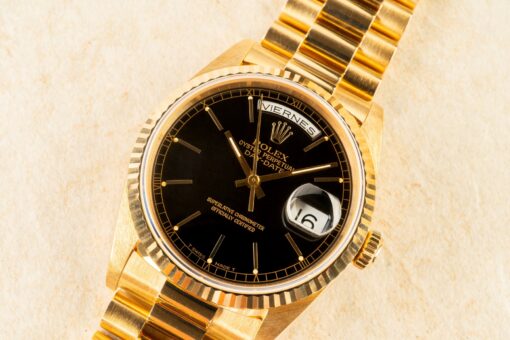 18238 Day-Date (Spanish Black / insane nice watch / perfect full set) - Image 7