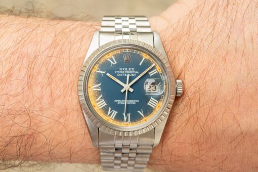 16030 Datejust (insane blue buckley tropical / perfect unpolished condition / full set) - Image 3