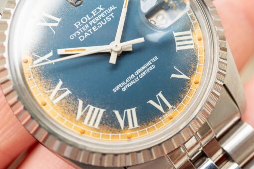 16030 Datejust (insane blue buckley tropical / perfect unpolished condition / full set) - Image 6