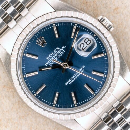 16220 Datejust (MAGIC BLUE / unpolished / LC100 full set)