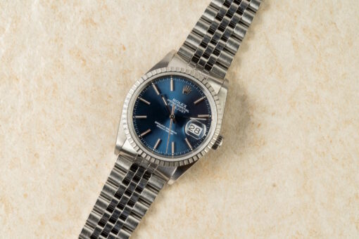 16220 Datejust (MAGIC BLUE / unpolished / LC100 full set) – Bild 3