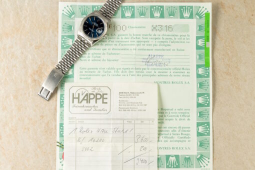16220 Datejust (MAGIC BLUE / unpolished / LC100 full set) – Bild 6