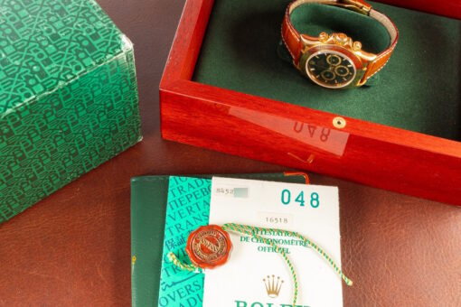 16518 Daytona (from 1994 / black dial / box papers from Italy) – Bild 3