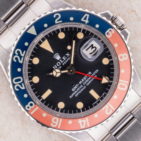 1675 GMT-Master (MK2 dial with perfect patina / LC 100 full set / wonderful reback pepsi)