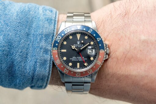 1675 GMT-Master (MK2 dial with perfect patina / LC 100 full set / wonderful reback pepsi) – Bild 3