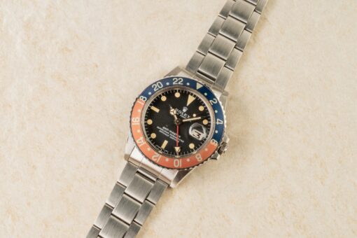 1675 GMT-Master (MK2 dial with perfect patina / LC 100 full set / wonderful reback pepsi) – Bild 7