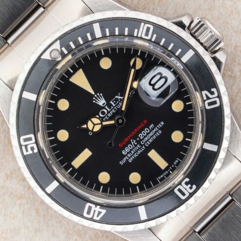 1680 Submariner Date (MK6 dial / wonderful patina / 9315 folded bracelet)