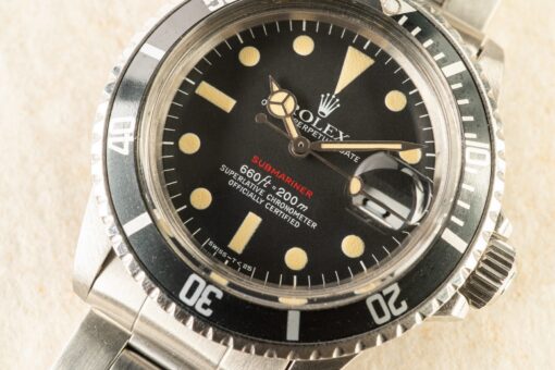 1680 Submariner Date (MK6 dial / wonderful patina / 9315 folded bracelet) – Bild 4