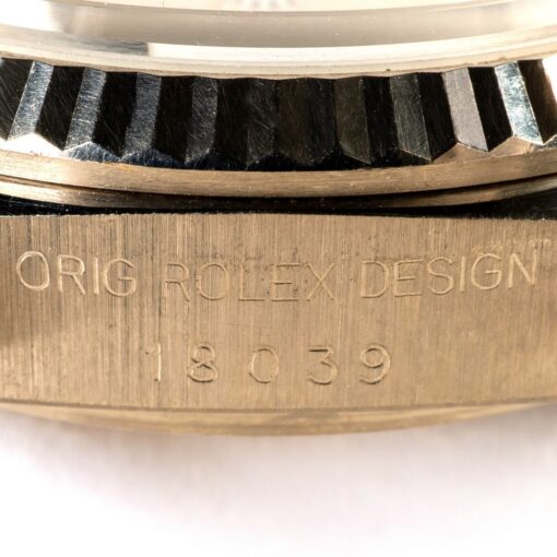 18039 Day-Date (insane cool watch / thick case / salmon dial / full set from Kuwait) – Bild 12