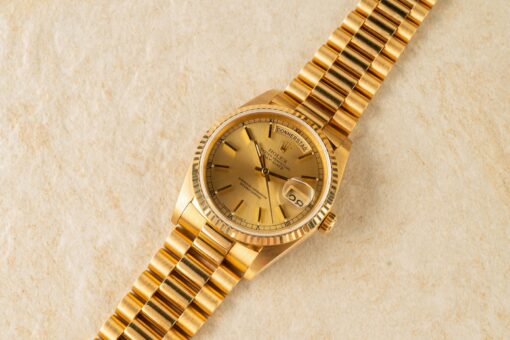18238 Day-Date (golden sunray dial / unpolished / top full set) - Image 2