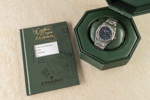 14790ST Royal Oak (crazy blue MK1 dial / full set from Spain 2002) – Bild 5