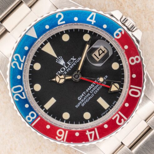 16750 GMT-Master (matte dial / full set from 1980 / redback Pepsi inlay)