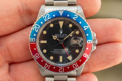 16750 GMT-Master (matte dial / full set from 1980 / redback Pepsi inlay) – Bild 2
