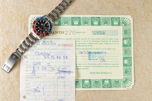 16750 GMT-Master (matte dial / full set from 1980 / redback Pepsi inlay) – Bild 4